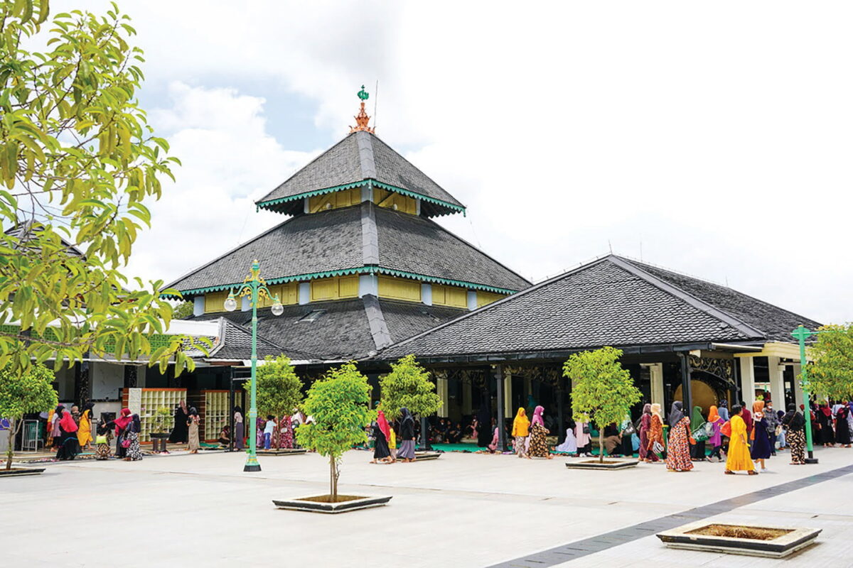 Masjid Agung Demak, Jawa Tengah menjadi salah satu destinasi wisata religi yang dikembangkan oleh Kemenparekraf. IST