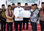 Wabup Tanah Datar Kunjungi Masjid Nurul Falah Nagari Tambangan Saat Safari Ramadan