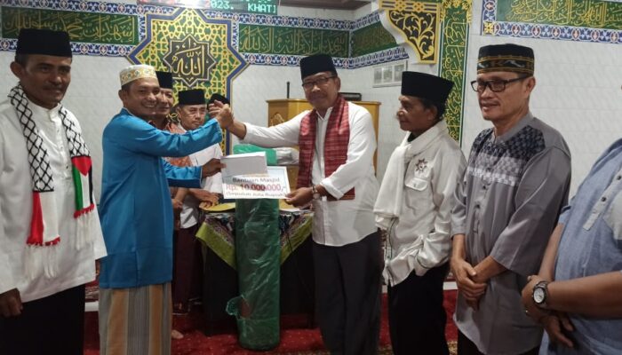 TSR XV Dharmasraya, Warga Jorong Koto Tuo Sampaikan Aspirasi