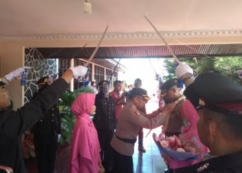 Pisah sambut Kapolres