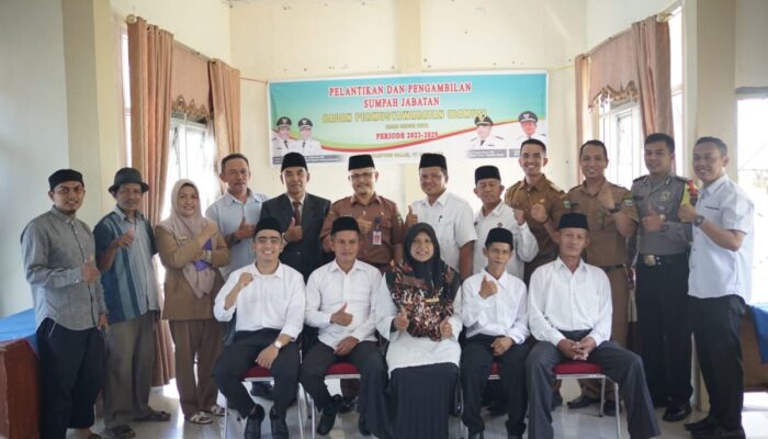 Bamus Nagari Sikucua Timur Periode 2023-2029 Resmi Dilantik