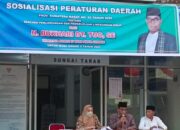Wakil Ketua Komisi IV DPRD Sumbar Sosialisasi Perda Rencana Perlindungan dan Pengelolaan Lingkungan Hidup