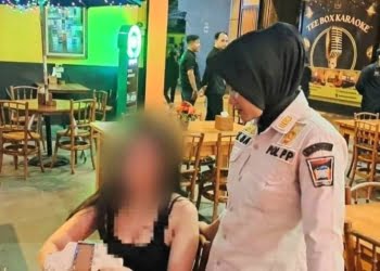 Berpakaian Seksi dan Tak Miliki KTP, 5 Wanita dan 9 Pria Terjaring Razia Tim Gabungan di Padang