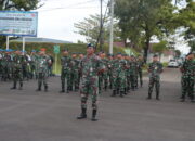 Danlanud Sutan Sjahrir Pimpin Apel Luar Biasa dan Halalbihalal Idulfitri 1444 H 