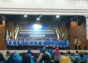 Mudir Ponpes Kauman Padang Panjang, Dr. Derliana, MA Dikukuhkan Sebagai Pengurus Pusat Forum Guru Muhammadiyah