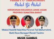 Tiga Tahun Tak Bertemu, Rang Agam dan Bukittinggi, Silaturahmi Akbar 20 Mei