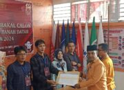 DPC Partai Hanura Tanah Datar Daftarkan Bakal Caleg ke KPUD