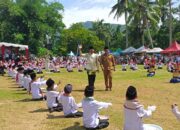 Bupati Eka Putra Menyapa Para Penari Iven