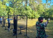 Lanud Sutan Sjahrir Gelar Latihan Menembak Triwulan II Tahun 2023