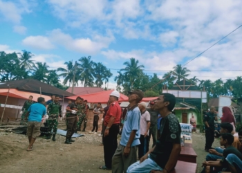 Warga Nagari Aia Manggih Utara Sambut Hangat Goro Bersama Latsitardanus XLIII 2023