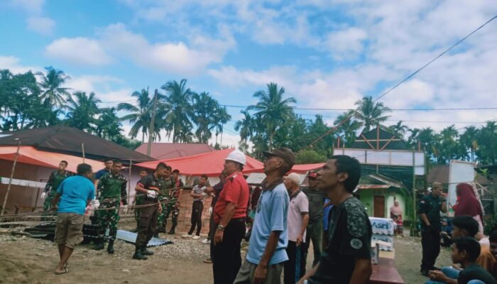 Warga Nagari Aia Manggih Utara Sambut Hangat Goro Bersama Latsitardanus XLIII 2023