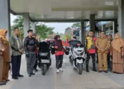 Tiga Warga Payakumbuh ke Mekah Naik Sepeda Motor