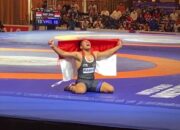 Cabor Gulat, Personel Direktorat Samapta Polda Sumbar Raih Medali Emas Pada Sea Games di Kamboja