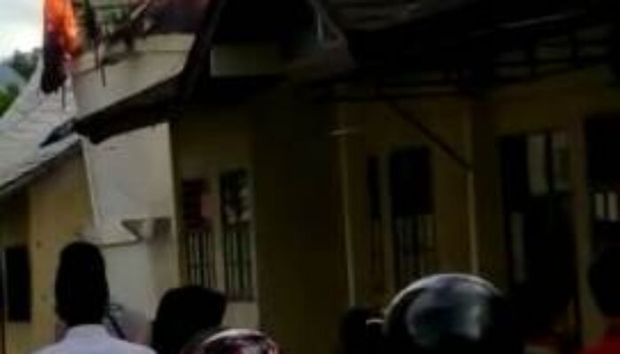 Gedung Arsip Bakeuda Pemkab Pasaman Dilalap Si Jago Merah