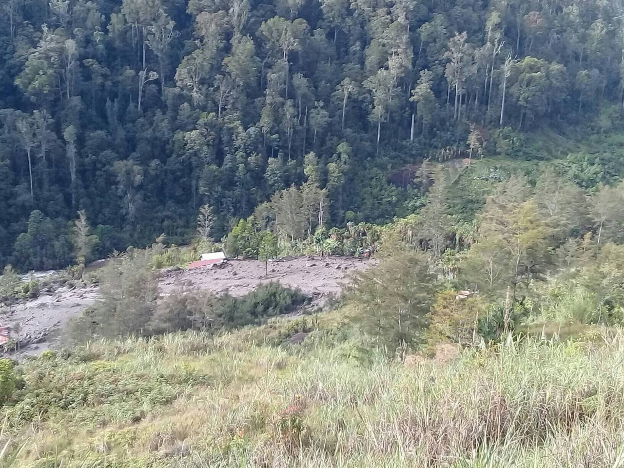 Tanah longsor di Jayawijaya