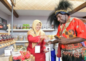 Makanan Khas dari Olahan Hasil Pertanian Kota Padang Diminati Pengunjung PENAS Tani XVI 2023