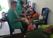 Kodim 0306/50 Kota Gelar Donor Darah