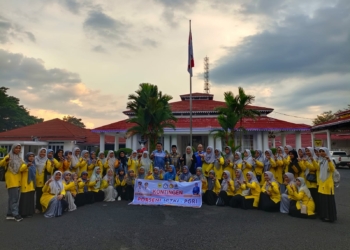 Bupati Lepas Kontingen Porseni IPGTKI Asal Tanah Datar, Eka Putra: Kalah Menang itu Biasa