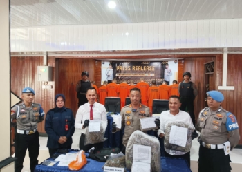 April Hingga Juni, Satresnarkoba Polresta Padang Tangkap 92 Pelaku Narkoba