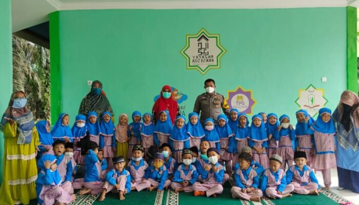 Kisah Pengabdian Sang Polisi Menciptakan Generasi Qurani di Pelosok Bumi Dharmasraya