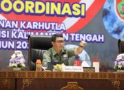 Kepala BNPB Pimpin Apel dan Rakor Antisipasi Karhutla Kalimantan Tengah