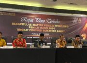 Sah! KPU Tetapkan Pemilih Sumbar 4.088.606 Jiwa, Berikut Rincianya