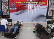 Sambut Hari Bhayangkara Ke-77, Polresta Bukittinggi Gelar Donor Darah