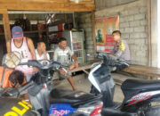 Bhabinkamtibmas Nagari Maloro Sampaikan Pesan Kamtibmas