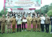 Pemprov Serahkan Bantuan Kayu Ilegal Hasil Tangkapan untuk Pembangunan Dua Musala di Sumbar