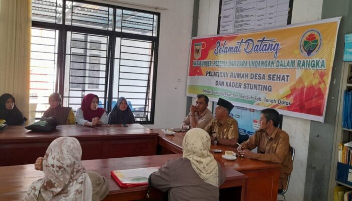 BUMDesma Banaga LKD Batipuh Tanah Datar Berikan Pembinaan kepada Kelompok SPP Calon Nasabah
