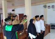 Tiga Perangkat Nagari Batipuah Ateh Dilantik