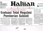 KORAN HALUAN Hari Ini, Edisi Senin 31 Juli 2023