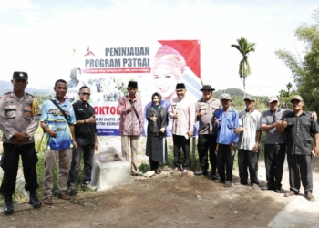 Anggota DPR RI Rezka Oktoberia Resmikan P3TGAI di Nagari Balai Panjang