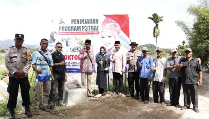 Anggota DPR RI Rezka Oktoberia Resmikan P3TGAI di Nagari Balai Panjang