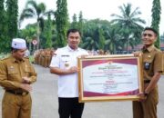 Apel Bulanan Pemkab Dharmasraya, Sutan Riska Soroti Target PAD