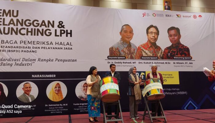 BSPJI Padang Gelar Temu Pelanggan dan Resmikan LPH