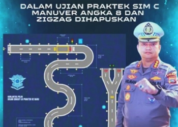 Hari Ini Serentak, Ditlantas Polda Sumbar Terapkan Materi Ujian Praktik Terbaru