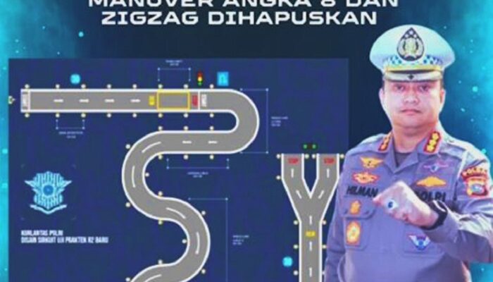 Hari Ini Serentak, Ditlantas Polda Sumbar Terapkan Materi Ujian Praktik Terbaru
