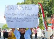 Demo Tandingan Muncul di Hari Ketiga Perjuangan Masyarakat Air Bangis Tolak PSN