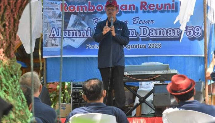 Hadiri Reuni Damar 59 di Pariaman, Walikota Genius Umar: Terima Kasih Haluan!