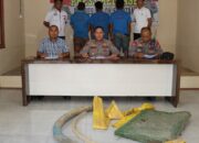 Aktivitas Tambang Emas Ilegal, Polres Solok Selatan Amankan 3 Tersangka dan 1 Unit Ekskavator