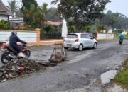 Gorong Gorong Amblas di Gadut, Warga Minta Pemkab Agam Segera Perbaiki