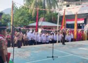 Kepala KUA Padang Selatan Pembina Upacara, Santri TPQ-TQA Masjid Nurul Ain Peringati HUT RI