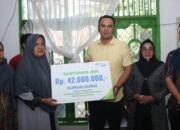 Benny Dwifa Serahkan Santunan BPJS