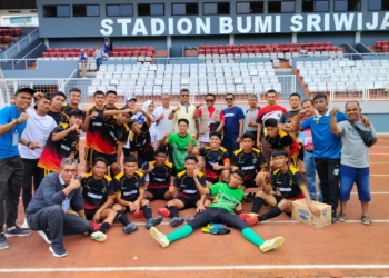 Kesebelasan Sepakbola POPNAS Sumbar Melaju ke Perdelapan Final