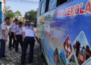 Dishub Inspeksi Bus Sekolah Kota Pariaman