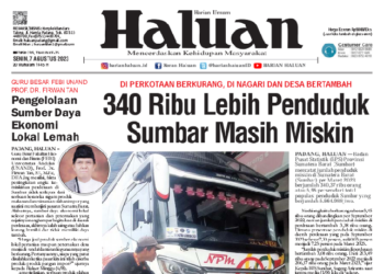 KORAN HALUAN Hari Ini, Edisi Senin 7 Agustus 2023