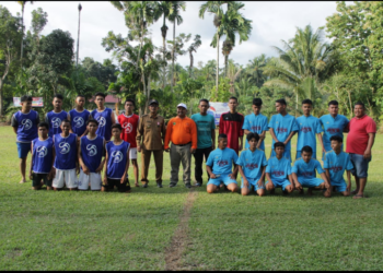 Semarak HUT RI, Nagari Lareh Nan Panjang  Gelar Turnamen Mini Soccer antar Korong