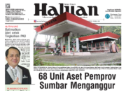 KORAN HALUAN Hari Ini Edisi Rabu 23 Agustus 2023: Aset Pemprov Sumbar Banyak Menganggur