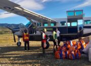 Penyaluran Bantuan Bagi Warga Papua Tengah yang Terdampak Bencana Kekeringan dan Cuaca Dingin Berjalan Lancar